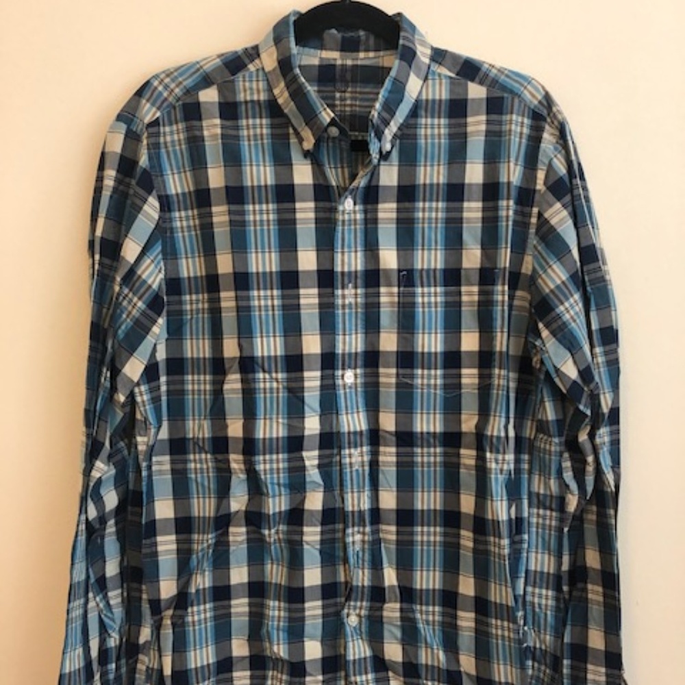 J Crew Mens Button Down Shirt